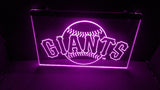 San Francisco Giants LED Neon Sign USB - Purple - TheLedHeroes