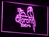 FREE Corona Extra Parrot LED Sign - Purple - TheLedHeroes