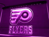 FREE Philadelphia Flyers LED Sign - Purple - TheLedHeroes