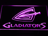 FREE Cleveland Gladiators LED Sign - Purple - TheLedHeroes