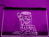 FREE Duff (2) LED Sign - Purple - TheLedHeroes