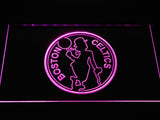 Boston Celtics 2 LED Neon Sign USB - Purple - TheLedHeroes