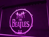 The Beatles (2) LED Neon Sign USB - Purple - TheLedHeroes