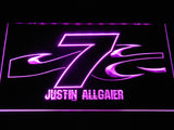 Justin Allgaier LED Neon Sign USB -  - TheLedHeroes