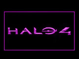 FREE Halo 4 LED Sign - Purple - TheLedHeroes