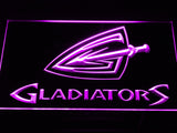 Cleveland Gladiators LED Sign - Purple - TheLedHeroes