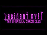 Resident Evil The Umbrella Chronicles LED Neon Sign Electrical - Purple - TheLedHeroes