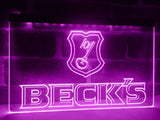 Beck's LED Neon Sign Electrical - Purple - TheLedHeroes