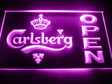 FREE Carlsberg Open LED Sign - Purple - TheLedHeroes