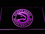 FREE Atlanta Hawks 2 LED Sign - Purple - TheLedHeroes