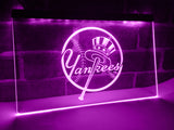 FREE New York Yankees LED Sign - Purple - TheLedHeroes