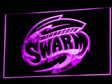 Minnesota Swarm LED Neon Sign USB - Orange - TheLedHeroes