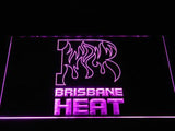 Brisbane Heat LED Neon Sign USB - Purple - TheLedHeroes