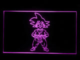 Dragon Ball Z GT Super Saiya Son Goku LED Neon Sign Electrical - Purple - TheLedHeroes