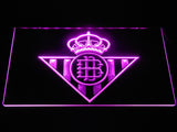 Real Betis LED Neon Sign USB - Purple - TheLedHeroes