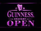 FREE Guinness Draught Open LED Sign - Purple - TheLedHeroes