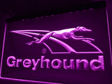Greyhound Dog LED Neon Sign USB - Purple - TheLedHeroes