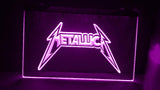 Metallica Logo LED Neon Sign USB - Purple - TheLedHeroes