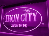 FREE Iron City Beer LED Sign - Purple - TheLedHeroes