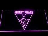 FREE Sydney Swans LED Sign - Purple - TheLedHeroes