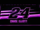 Chase Elliott LED Neon Sign Electrical - Purple - TheLedHeroes