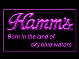 Hamm's Beer LED Neon Sign USB - Purple - TheLedHeroes