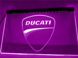 FREE Ducati 2 LED Sign - Purple - TheLedHeroes