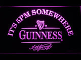 Guinness It's 5 pm Somewhere LED Neon Sign Electrical -  - TheLedHeroes