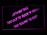 Jethro Tull (2) LED Neon Sign USB - Purple - TheLedHeroes