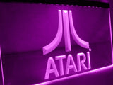 Atari Game PC Logo Gift Display LED Neon Sign Electrical - Purple - TheLedHeroes