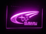 Subaru (2) LED Neon Sign USB - Purple - TheLedHeroes
