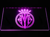 Villarreal CF LED Neon Sign USB - Purple - TheLedHeroes