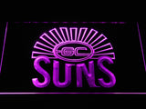 Gold Coast Football Club LED Neon Sign Electrical - Purple - TheLedHeroes