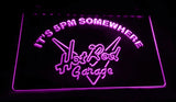 FREE Hot Rod Garage It's 5pm Somewhere LED Sign - Purple - TheLedHeroes