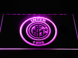 Inter Milan 2 LED Neon Sign USB - Orange - TheLedHeroes