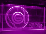 FREE Chicago Cubs (2) LED Sign - Purple - TheLedHeroes