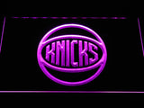 New York Knicks 2 LED Neon Sign Electrical - Purple - TheLedHeroes