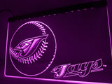 Toronto Blue Jays (2) LED Neon Sign Electrical - Purple - TheLedHeroes