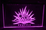 Cabo Wabo Tequila LED Neon Sign Electrical - Purple - TheLedHeroes