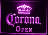 Corona Extra Open (2) LED Neon Sign Electrical - Purple - TheLedHeroes