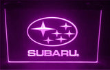 Subaru LED Neon Sign USB - Purple - TheLedHeroes