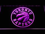 Toronto Raptors 2 LED Neon Sign USB - Purple - TheLedHeroes