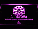 Resident Evil Umbrella Corp LED Neon Sign USB - Purple - TheLedHeroes