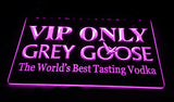 FREE Grey Goose VIP Only LED Sign - Purple - TheLedHeroes
