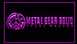Metal Gear Solid Peace Walker LED Neon Sign Electrical - Purple - TheLedHeroes