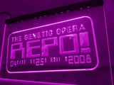 Repo! The Genetic Opera LED Neon Sign Electrical - Purple - TheLedHeroes