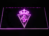 Sporting de Gijón LED Sign - Purple - TheLedHeroes