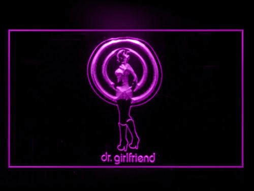 The Venture Bros Dr Girlfriend LED Neon Sign Electrical - Purple - TheLedHeroes