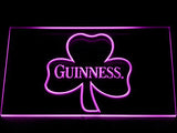 FREE Guinness Shamrock LED Sign - Purple - TheLedHeroes