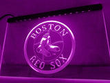 Boston Red Sox LED Neon Sign Electrical - Purple - TheLedHeroes